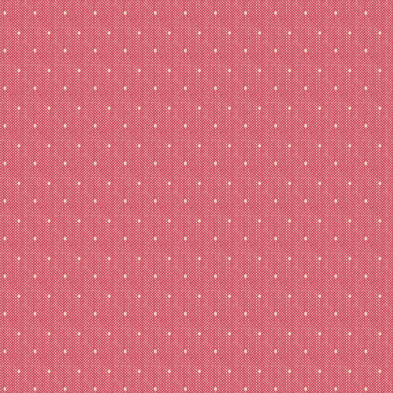 Tilda Woven Tiny Dot Red