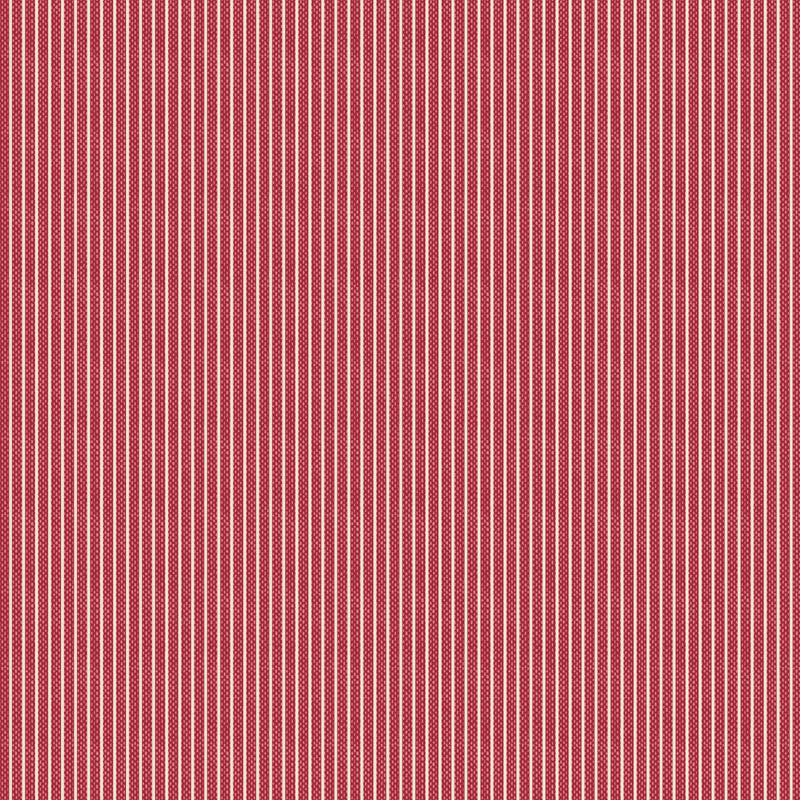 Tilda Tiny Stripe Red