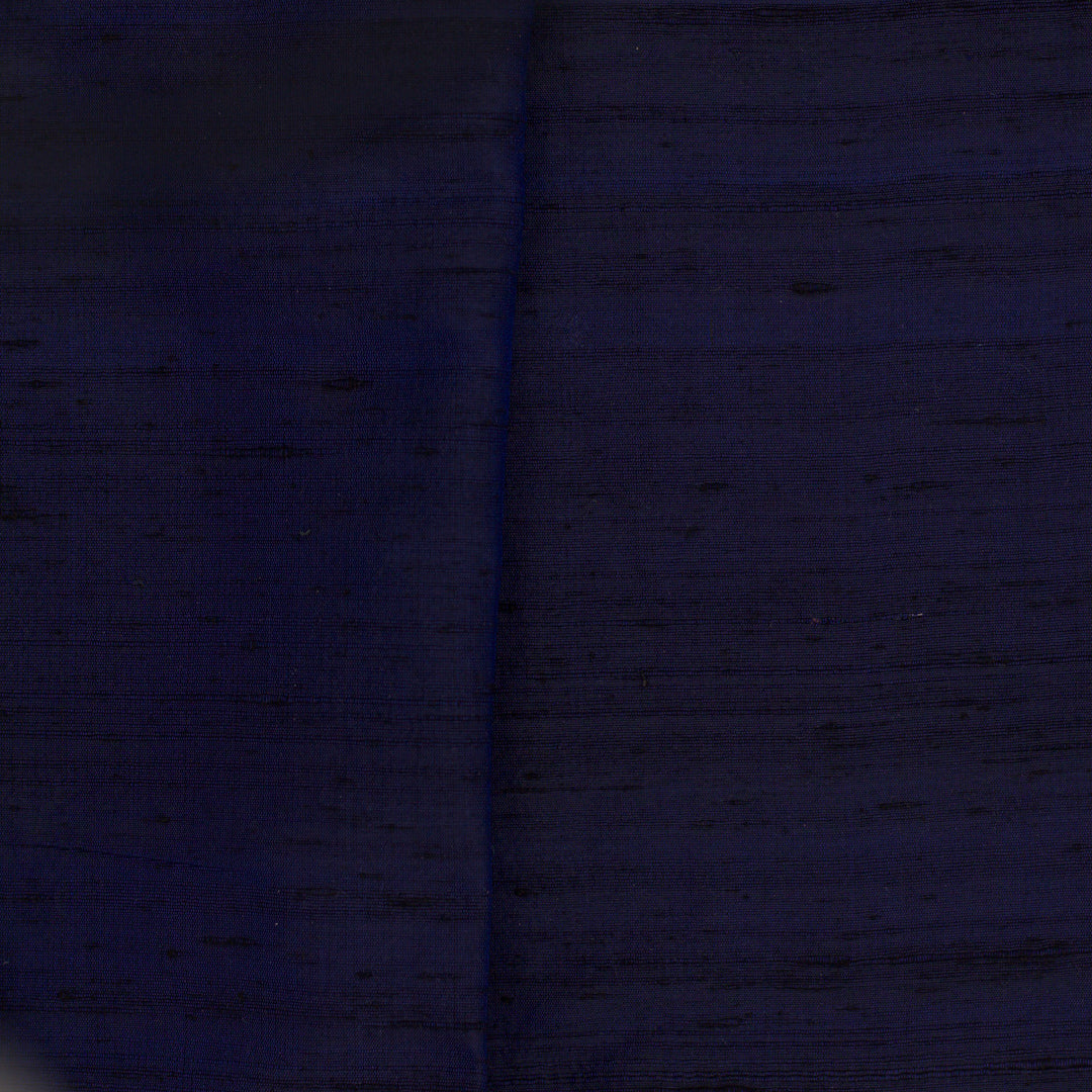 Silk Dupioni - Midnight Blue