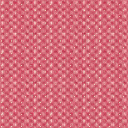 Tilda Woven Tiny Dot Red
