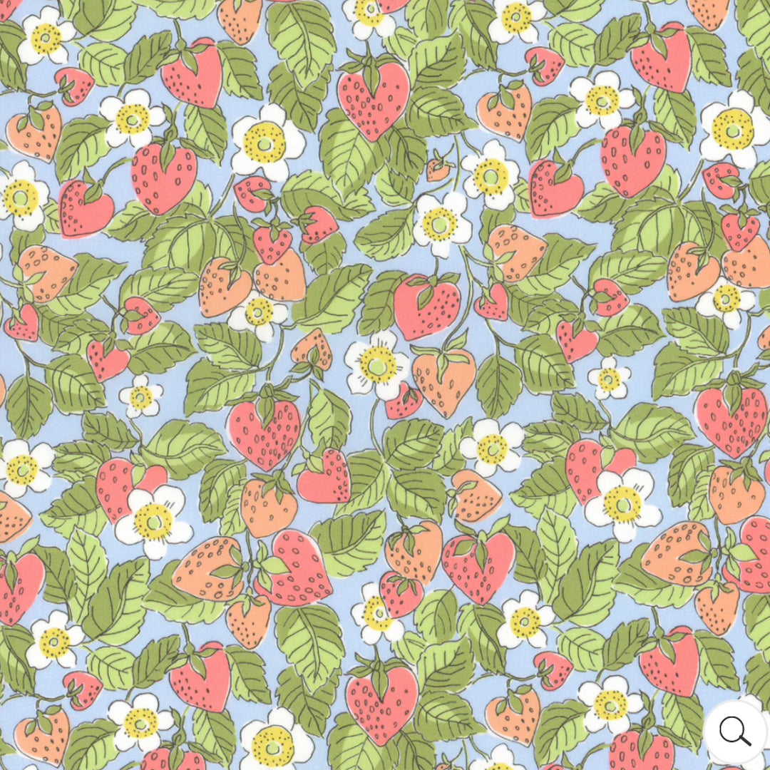 Tana Lawn - Liberty of London Strawberry Dream Stash Builder 12" x 12"